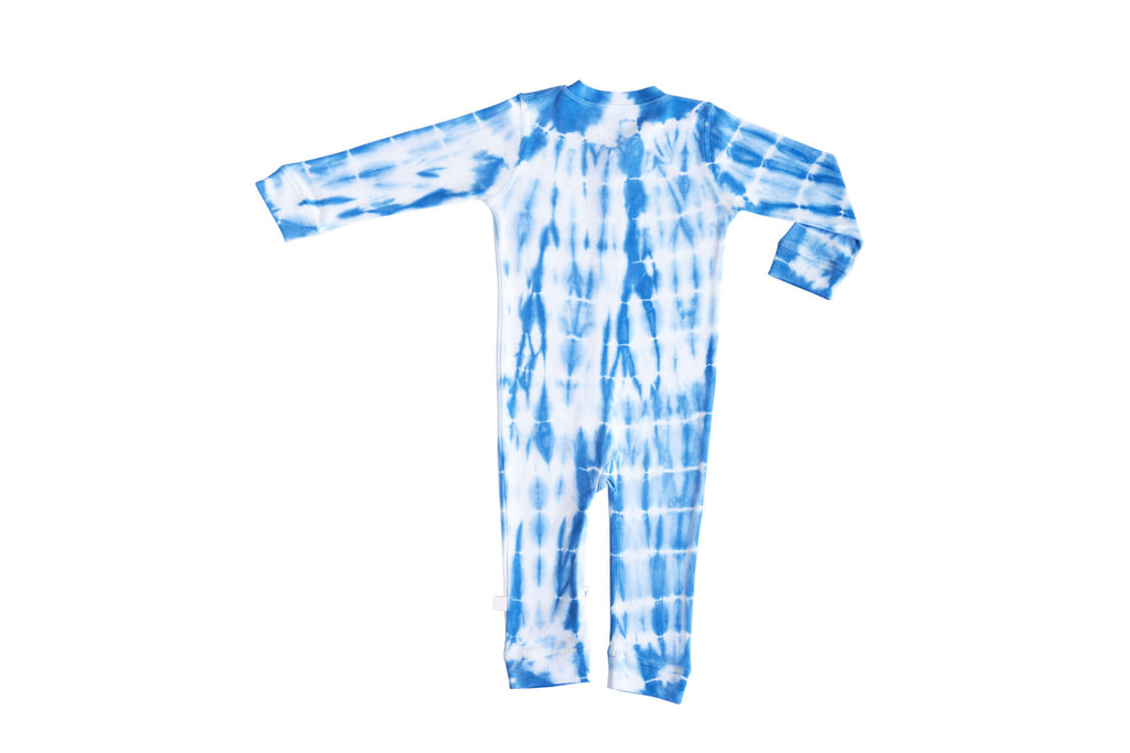 SleeperSuit-BlueStripes2,Newborn Baby clothes, nightwear for Babies,sleepsuit for Newborns, Buzzee babies, Baby dress