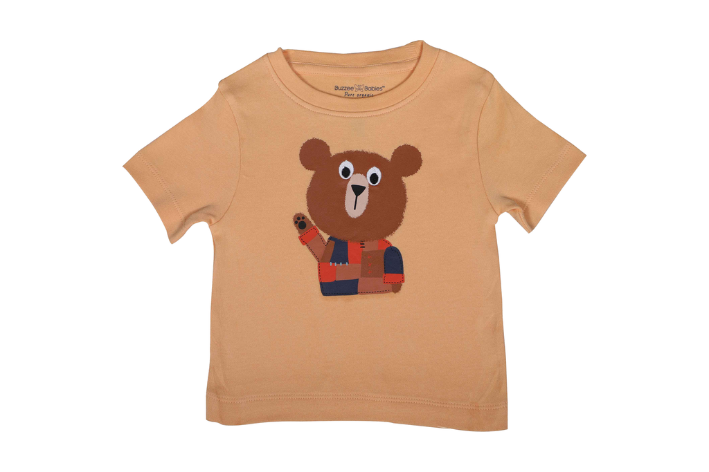 T-Shirt - Mock Orange, Buzzee Babies, Newborn baby clothes, Baby dress, infant dress