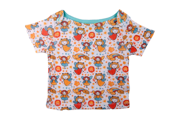 Tshirt - Peach Pearl, Buzzee Babies, Newborn baby clothes, Baby dress, infant dress
