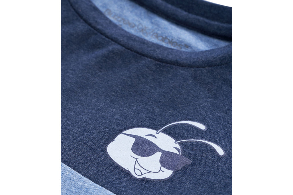 TshritNVYBLU4-4, Buzzee Babies, Newborn baby clothes, Baby dress, infant dress