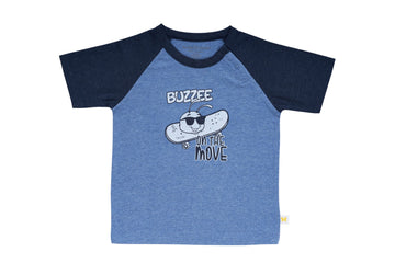 tSHIRTNVYBLU2-1, Buzzee Babies, Newborn baby clothes, Baby dress, infant dress